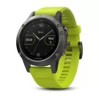 Часы fenix 5 Amp Yellow GPS (010-01688-02), Garmin  на сайте Megapodarok.su 